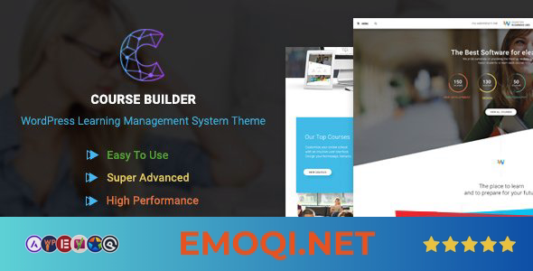 Download Course Builder v3.5.3 – LMS Theme for Online Courses